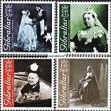 *Známky Gibraltar 2001 Kráľovna Viktória séria MNH - Kliknutím na obrázok zatvorte -
